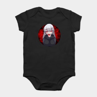 Anime Vampire Girl Halloween Design Gift Baby Bodysuit